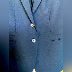 Business interview, blue blazer, Ann Taylor size 8